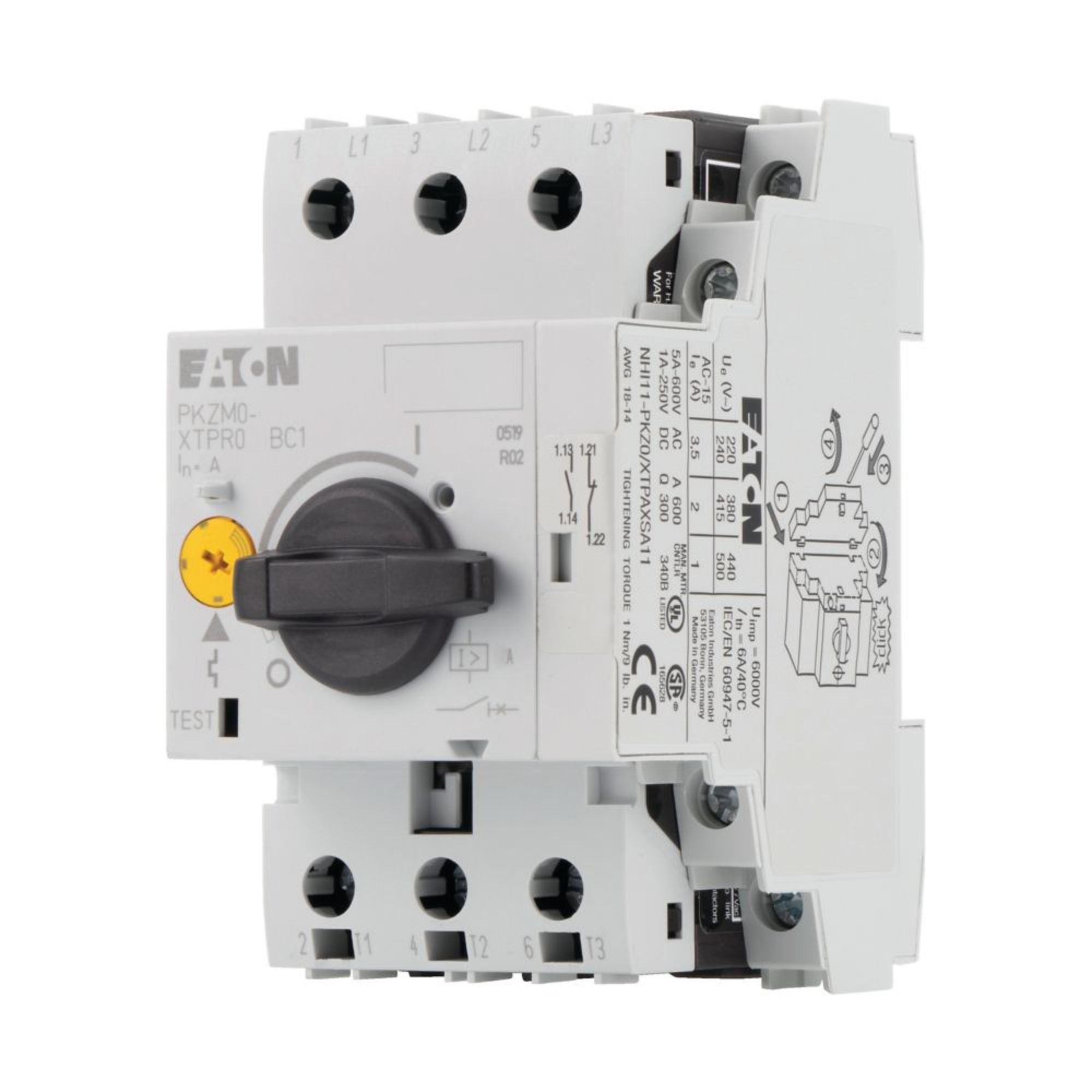pkzm0 4/nhi11 gvp Eaton Moeller® series PKZM0 Motor-protective circuit-breaker