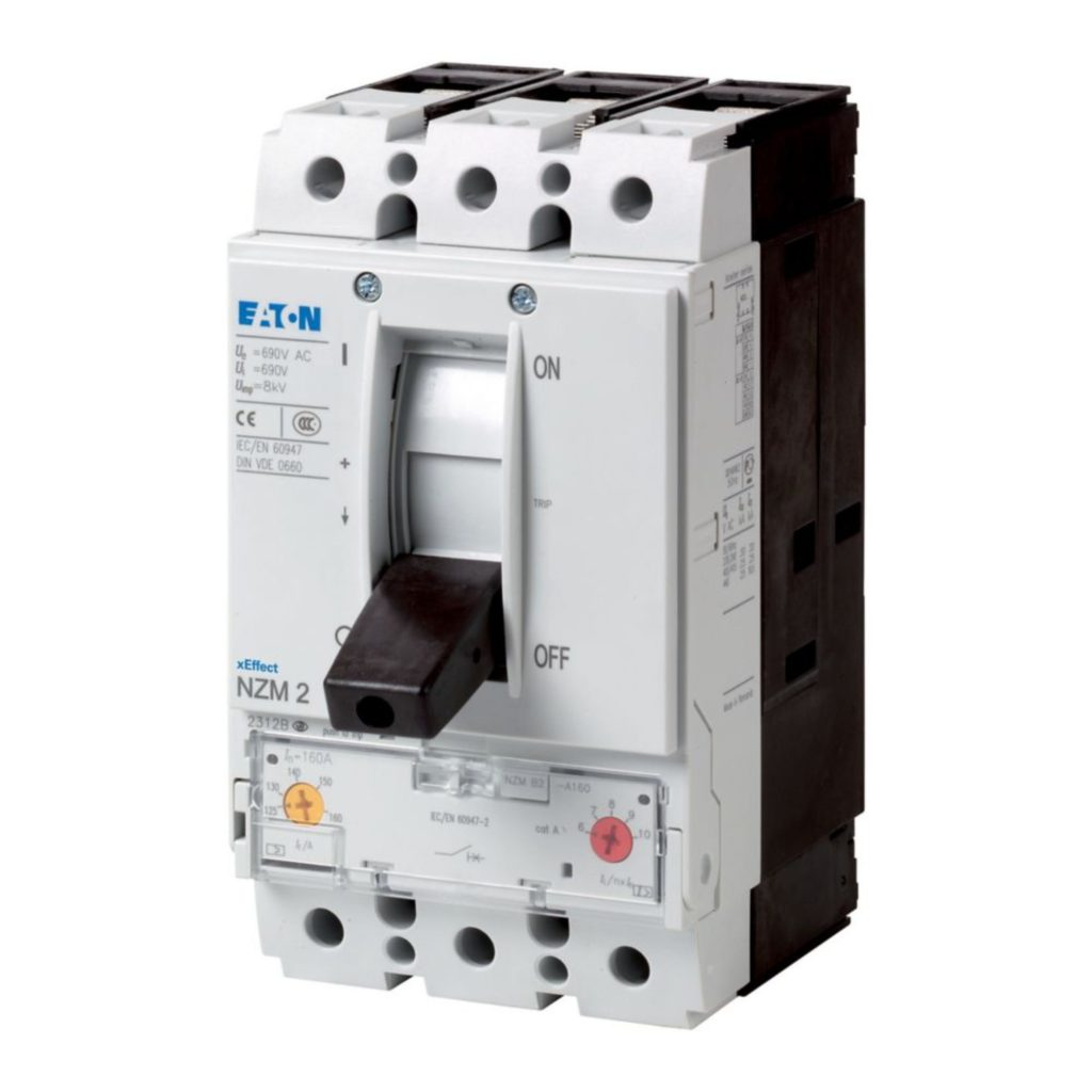Eaton Moeller series NZM molded case circuit breaker thermo-magnetic