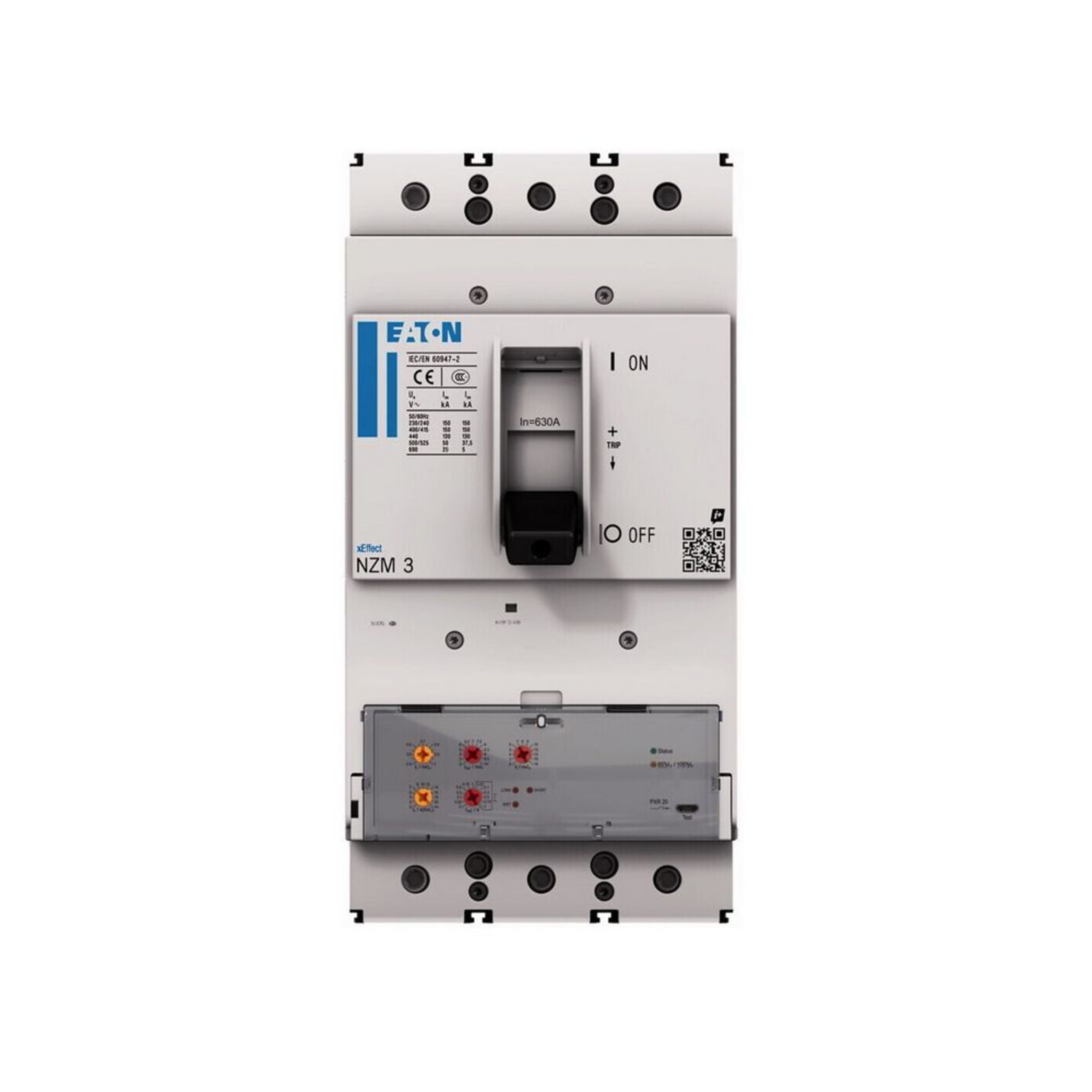 nzms3 4 vx630/var Eaton Moeller series NZM molded case circuit breaker electronic