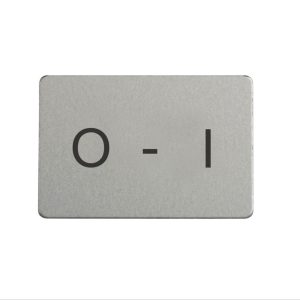 Eaton M22 pushbutton legend plate insert